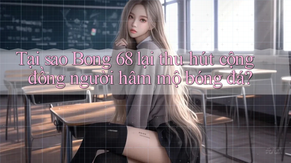 Tại sao Bong 68 lại thu hút cộng đồng người hâm mộ bóng đá?