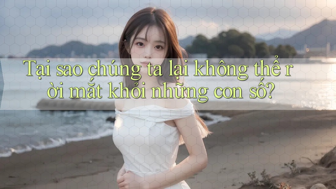 Tại sao chúng ta lại không thể rời mắt khỏi những con số?