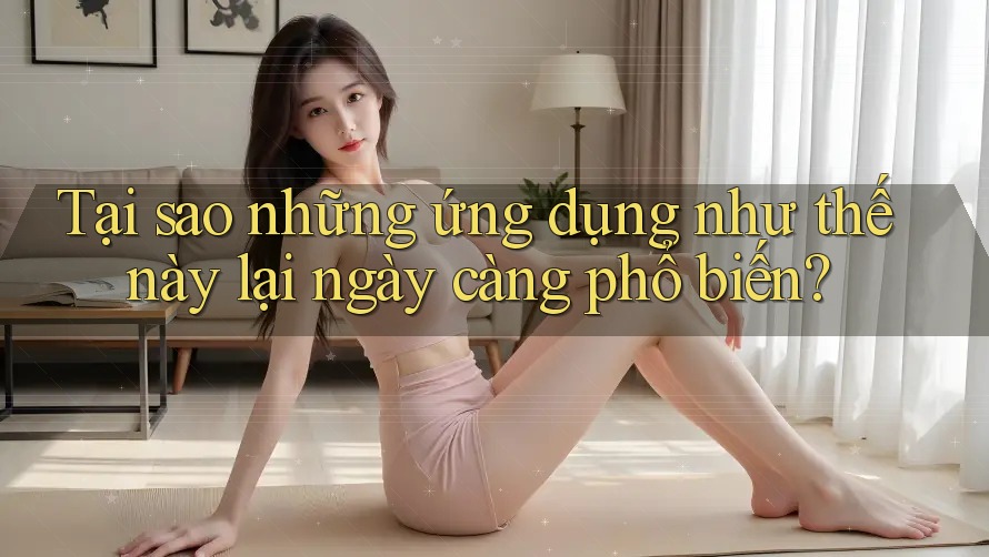 Tại sao những ứng dụng như thế này lại ngày càng phổ biến?
