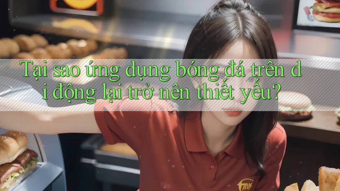 Tại sao ứng dụng bóng đá trên di động lại trở nên thiết yếu?