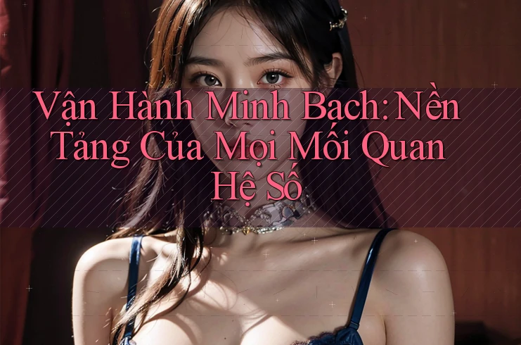 Vận Hành Minh Bạch: Nền Tảng Của Mọi Mối Quan Hệ Số